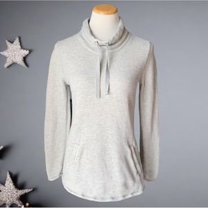 J Crew Mercantile 100% Cotton Nubby Knit Funnelneck Sweater